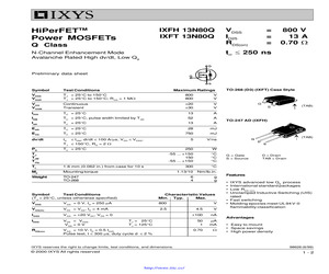 IXFH13N80Q.pdf