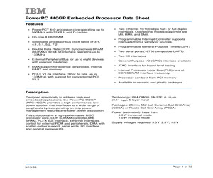 IBM25PPC440GP-3FC500C.pdf