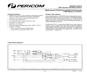 PI74FCT2191TQEX.pdf