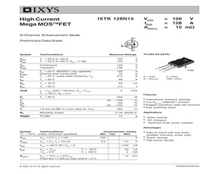 IXTK128N15.pdf