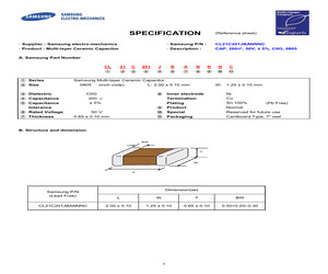 CL21C201JBANNNC.pdf