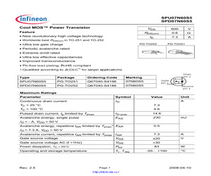 SPU07N60S5.pdf