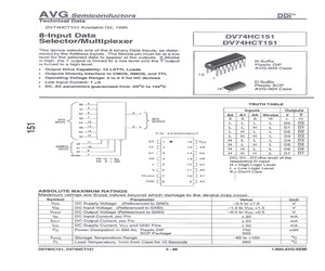 DV74HC151D.pdf