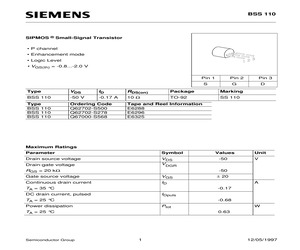 BSS110E6288.pdf