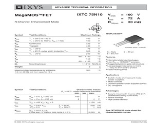 IXTC75N10.pdf