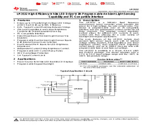 LM3532TME-40A/NOPB.pdf