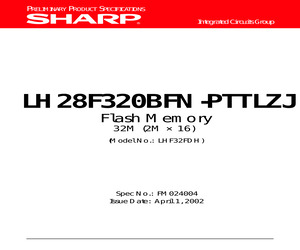 LH28F320BFN-PTTLZJ.pdf