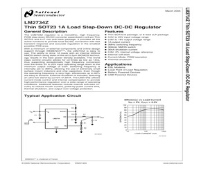 LM2734ZSD/NOPB.pdf