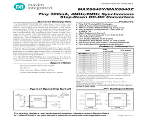 MAX8640YELT16+T.pdf