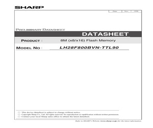 LH28F800BVN-TTL90.pdf