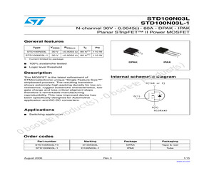 STD100N03LT4.pdf