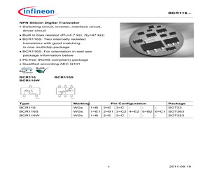 BCR116SH6327XT.pdf