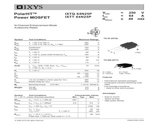 IXTQ64N25P.pdf