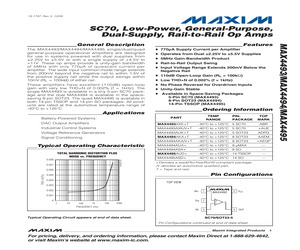 MAX4493AXK/V+T.pdf