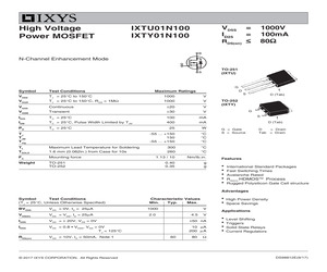 IXTY01N100 TRL.pdf