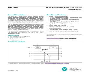 MAX14777GTP+.pdf