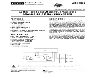 ADS8321E/250G4.pdf