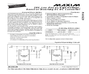 MAX629ESA+TG071.pdf