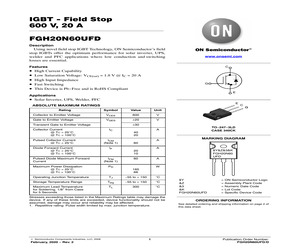 FGH20N60UFDTU.pdf