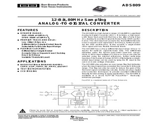 ADS809Y/250G4.pdf