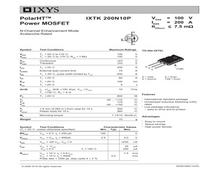 IXTK200N10P.pdf