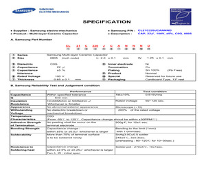 CL21C270JCANNNC.pdf