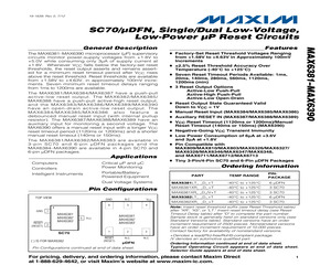 MAX6382XR30D2+T.pdf