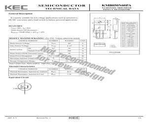 KMB050N60PA.pdf