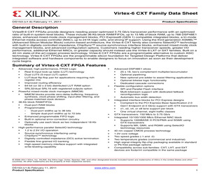 XC6VCX130T-2FFG484I.pdf