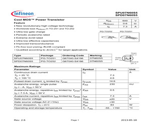 SPU07N60S5BKMA1.pdf