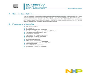 SC18IS600IPW/S8HP.pdf