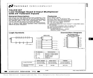 74LCX157MTC.pdf