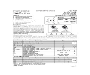 AUIRF540ZSTRL.pdf