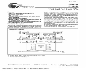 CY7B131-20JC.pdf