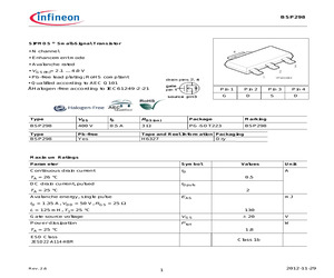 BSP298H6327.pdf