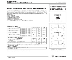 MBT3904DW1T1/D.pdf