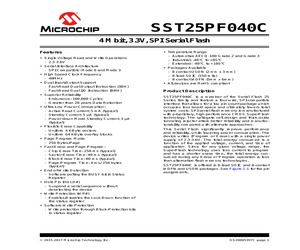 SST25PF040C-40V/SN.pdf