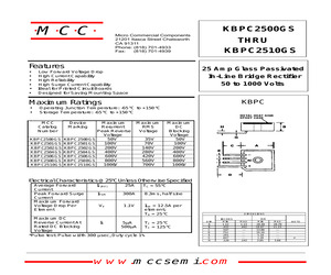 KBPC2501GS.pdf