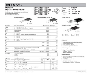 IXTV22N50P.pdf