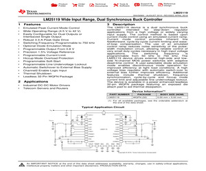 LM25119PSQE/NOPB.pdf