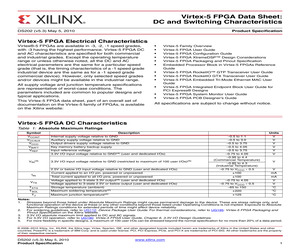 XC5VSX240T-1FFG1738CES.pdf