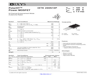 IXTK200N10P.pdf