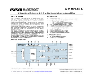 WM8711BLGEFL/V.pdf