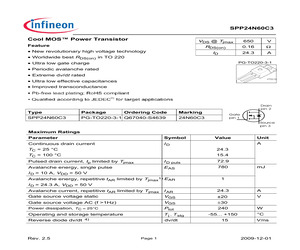 SPP24N60C3HKSA1.pdf