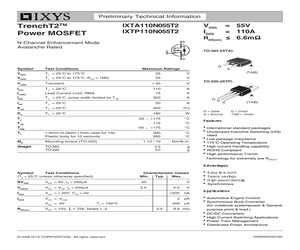 IXTA110N055T2.pdf