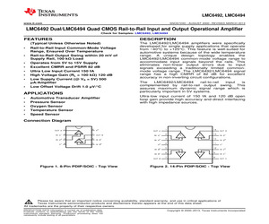 LMC6492AEM/NOPB.pdf