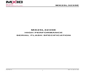 MX25L3235EM2I-10G/TUBE.pdf