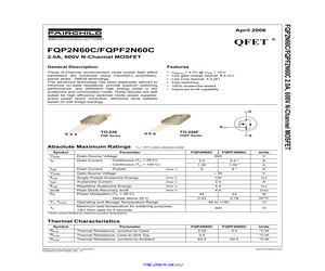 FQP2N60C.pdf