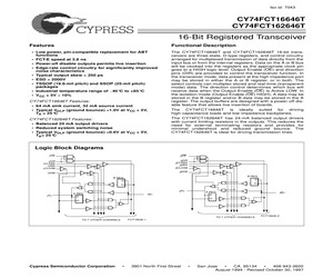 CY74FCT162646ATPVC.pdf