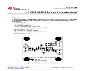 LM5018ISOEVAL/NOPB.pdf